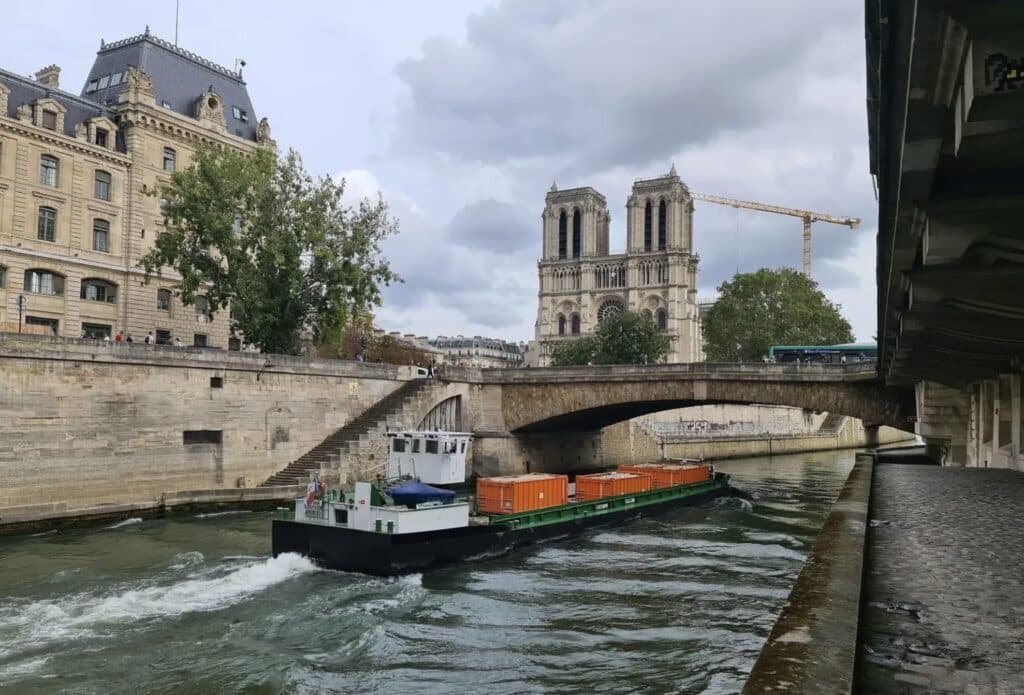 River Cargo Vessel