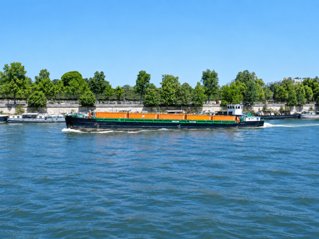 River Cargo Vessel